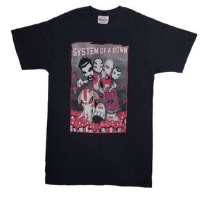 VINTAGE‎ Y2K System of a Down 2002 tour concert merch unisex tee S